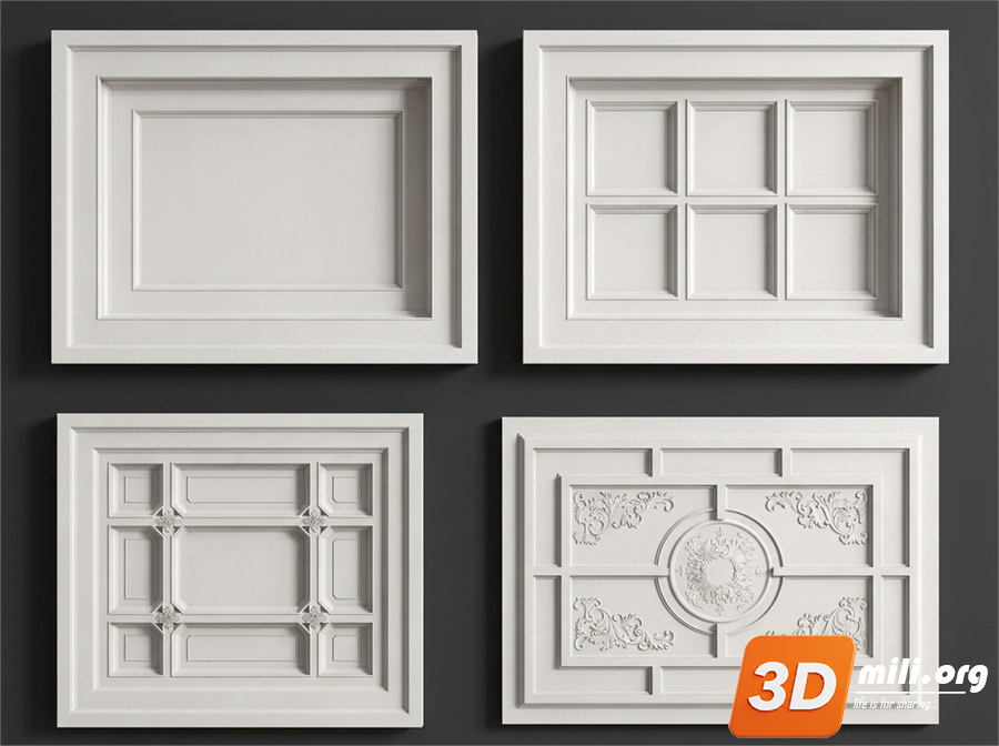 Ceiling Decoration Skp Files